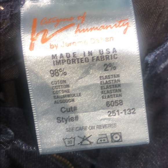 Citizens of Humanity Hutton #251 stretch denim - Picture 9 of 11